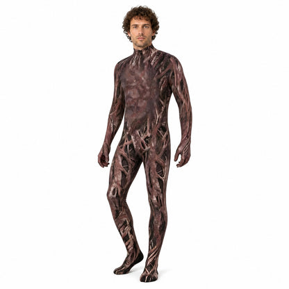 Halloween zombie costume with mask and claws Costume Masks detail