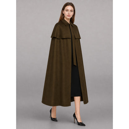 Brown Medieval Costume Cloak