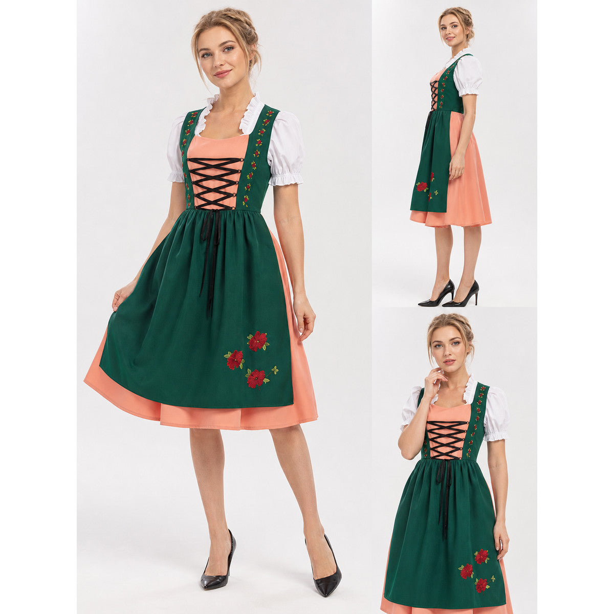 Bavarian-Style Carnival Dress, Halloween lifestyle view