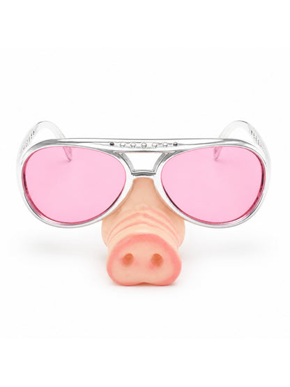 5 Colors Halloween Funny Pig Big Nose Glasses Cosplay Costumes Accessories
