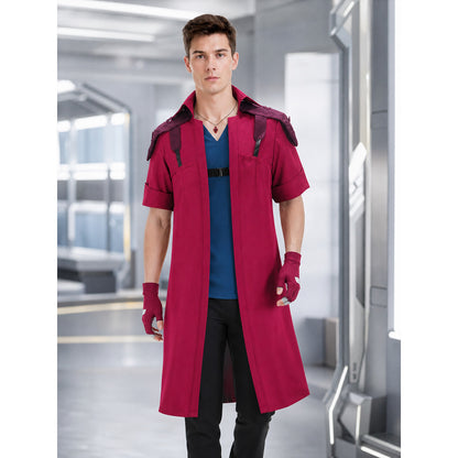 Dante Cosplay Costume, 5-Piece Set lifestyle