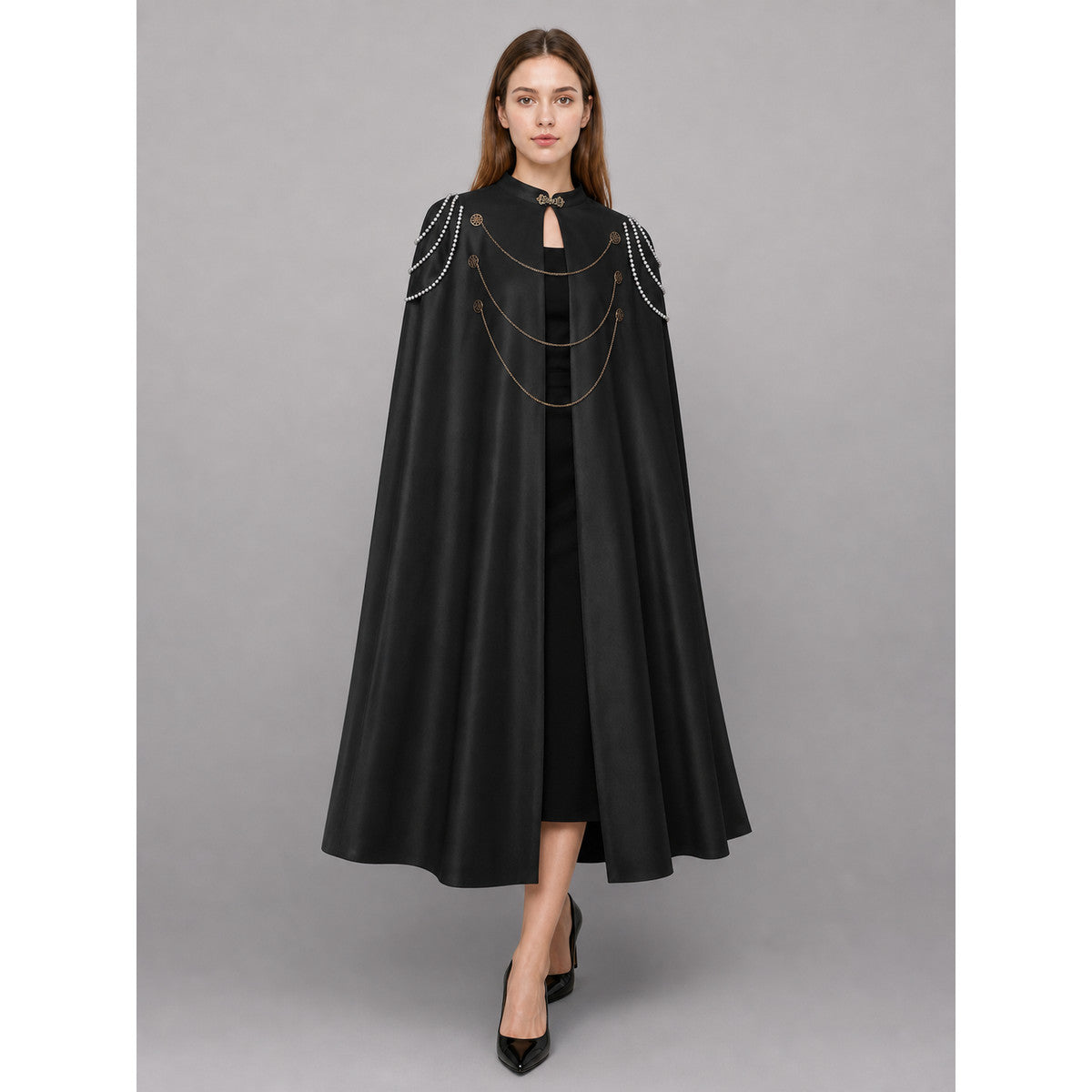 Long Black Hooded Costume Cloak occasion guide