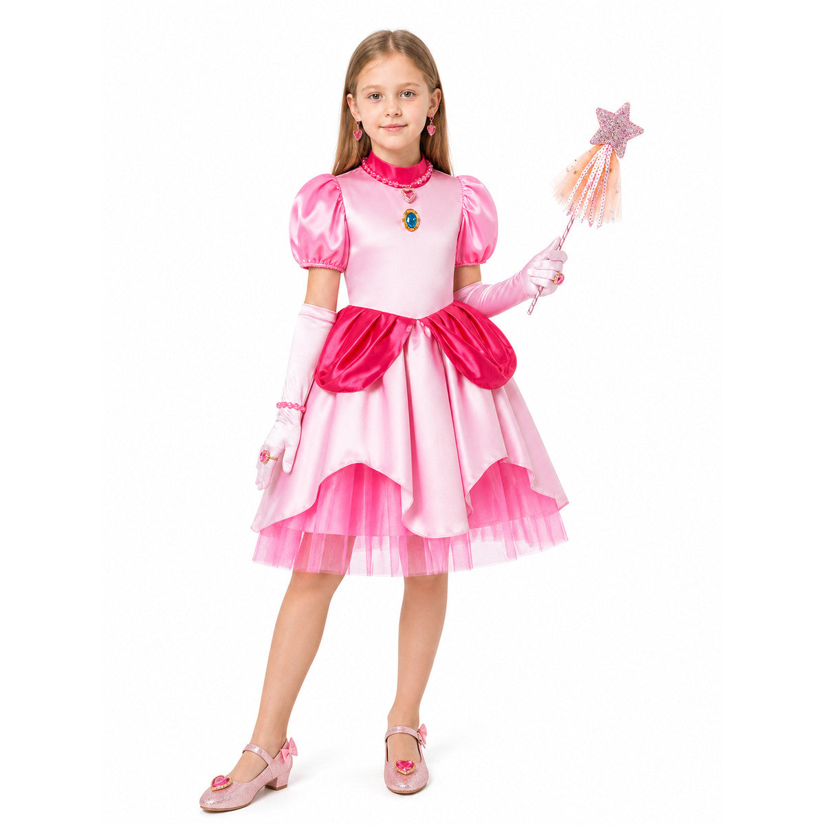 Children's Carnival Costume with Full Skirt and Accessories Costume Accessories detail