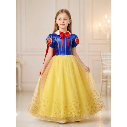 Halloween Princess Costume with Yellow Skirt lifestyle view
