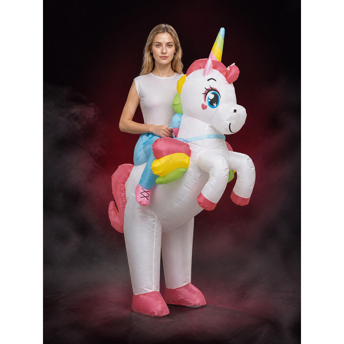 Customizable Inflatable Dinosaur Alien Shark Costume, Funny Halloween Party main product view