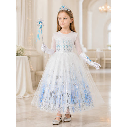 Snow Queen Costume for Halloween and Cosplay