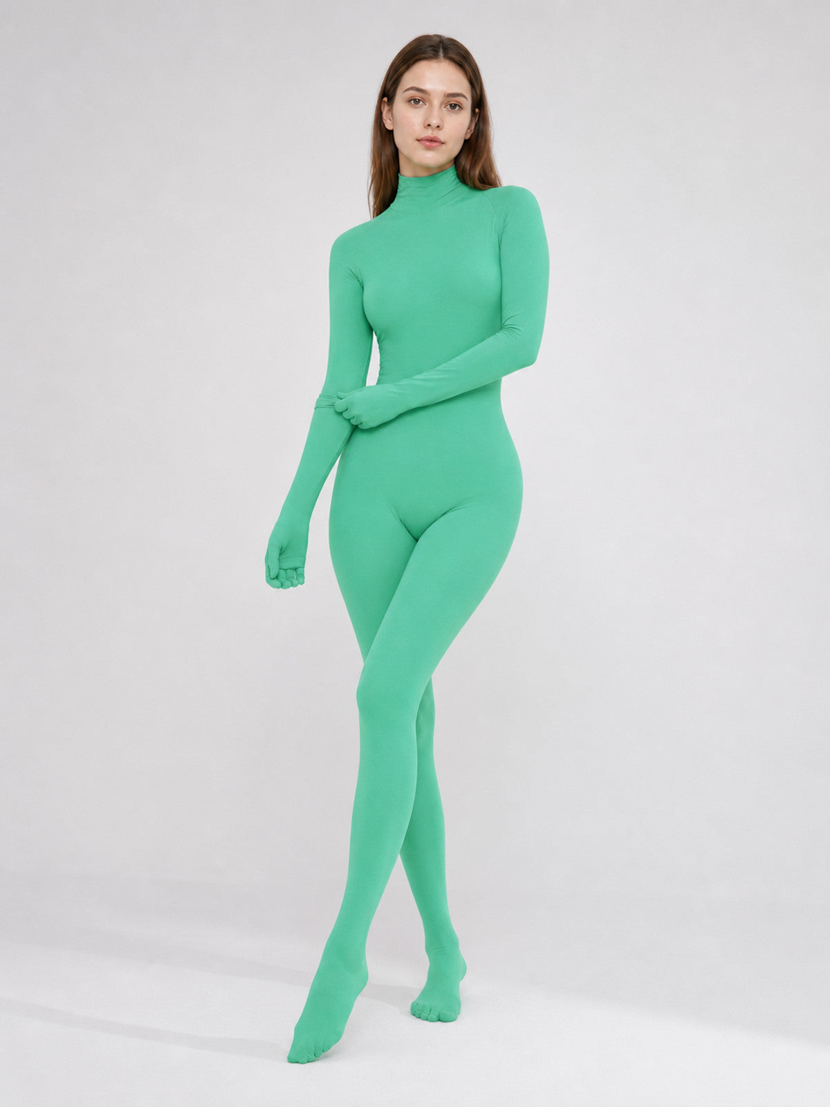 One-Piece Hooded Costume for Cosplay and Stage