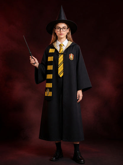 Harry Potter Costume Cloak with Hood for Cosplay and Halloween main product view