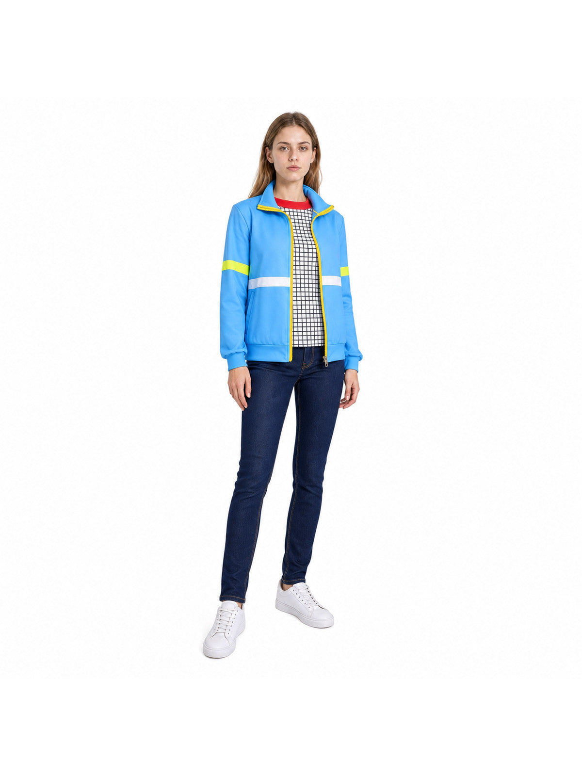 Max Cosplay Costume: Jacket and Plaid T-Shirt