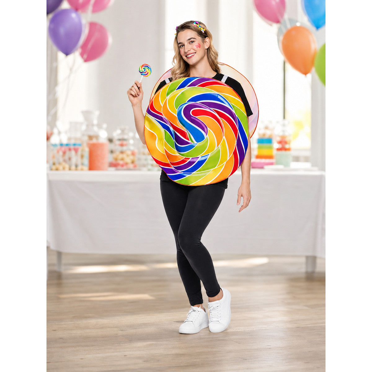 Candy Costume with Rainbow Pattern lifestyle view