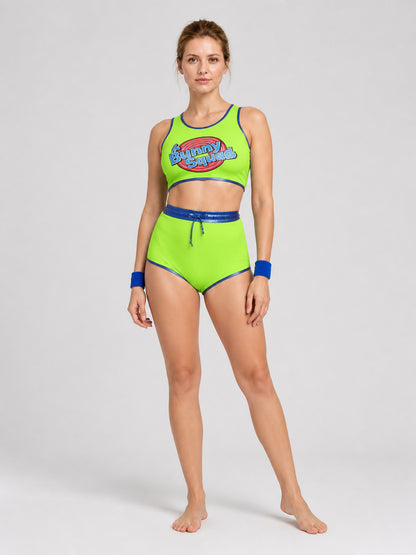 Bunny Squad Sports Set: Top and Shorts