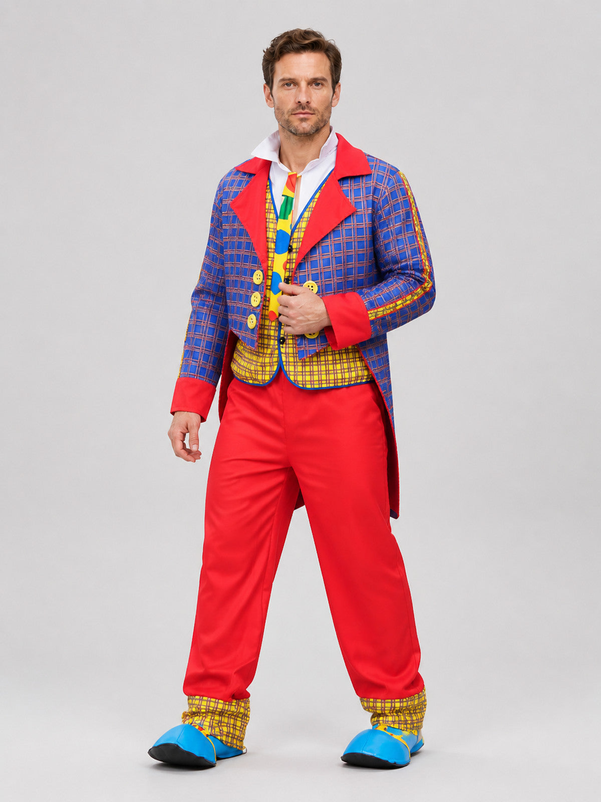 Clown Costume for Stage Performances and Halloween Costumes detail