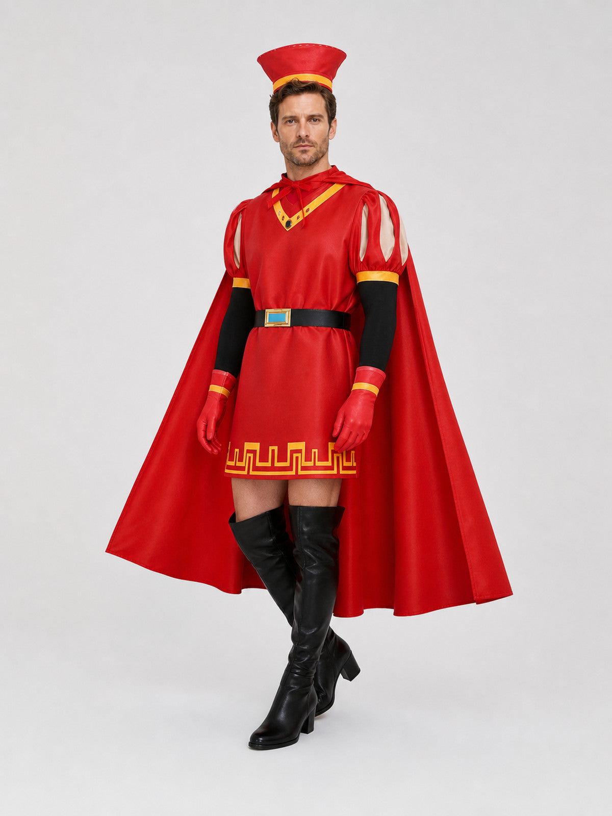 Lord Farquaad Cosplay Costume with Cape and Hat