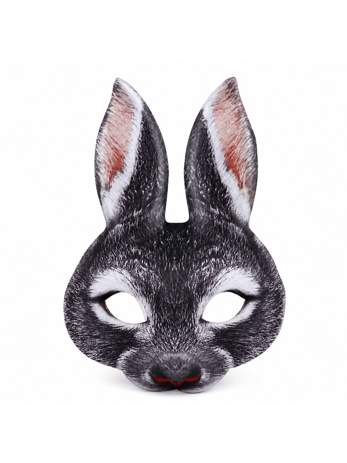 1 Pcs Halloween Mask Rabbit Mask Half Face Mask Eye Mask Adult Mask Party