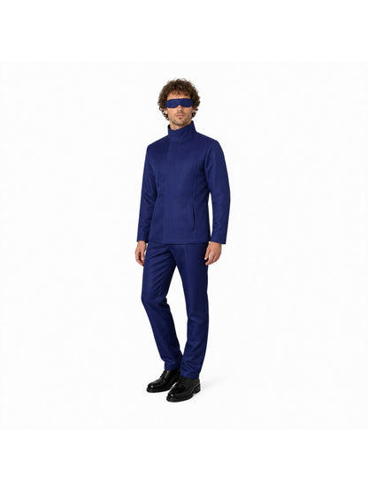 Gojo Satoru Cosplay Costume with Blindfold and Pants Costumes detail