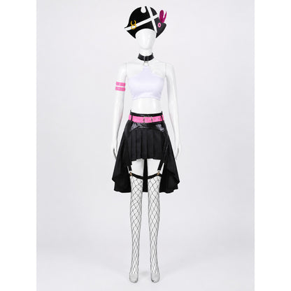 Pirate Cosplay Costume with Hat, Top, and Skirt Costume Headwear detail