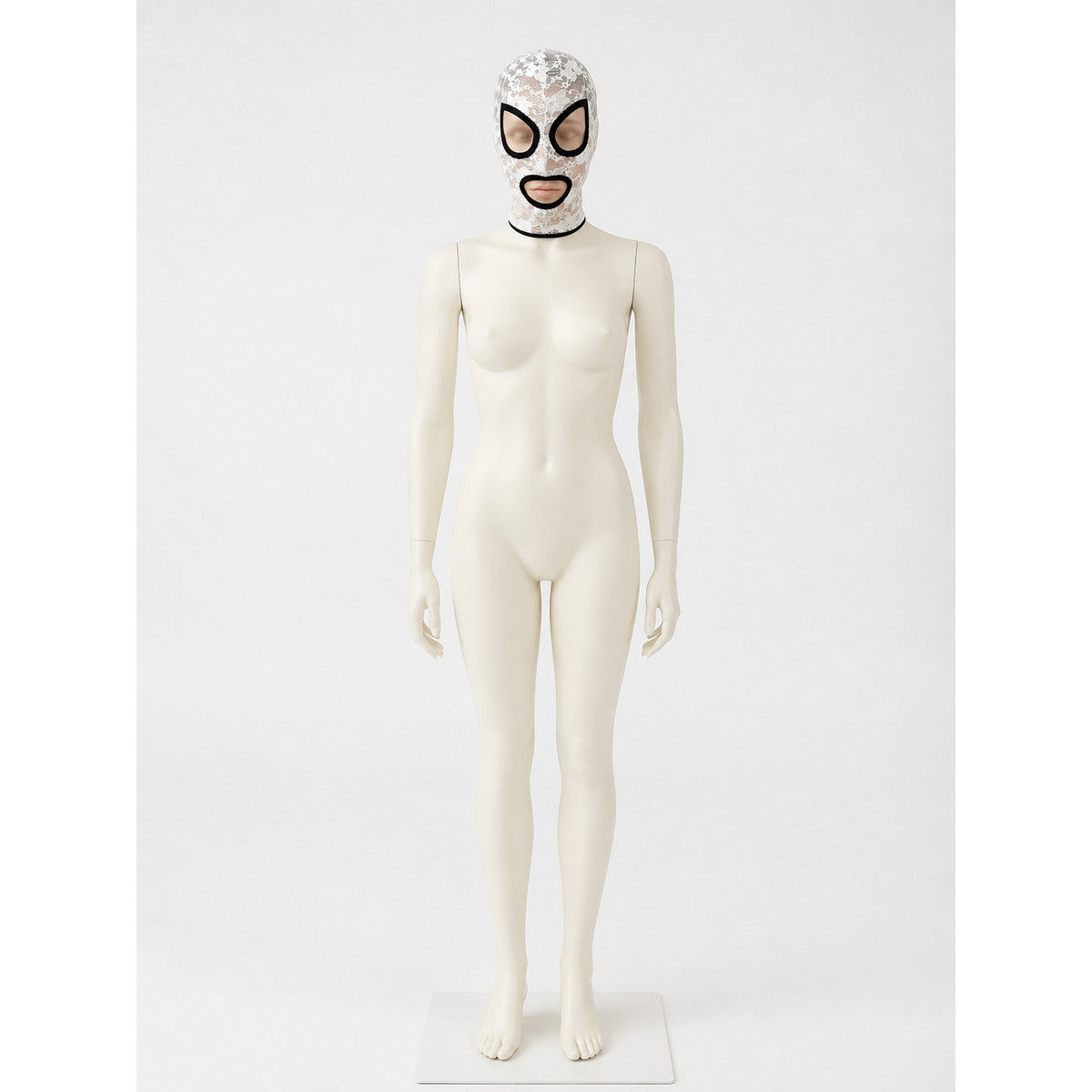 Mesh Carnival Mask for Halloween and Cosplay lifestyle view