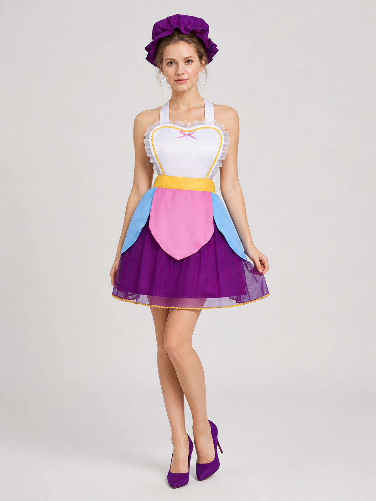 Beauty and the Beast Cosplay Costume: Dress, Hat Costume Dresses detail