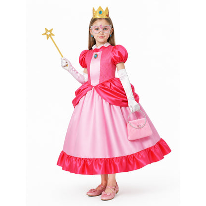 Princess Costume with Crown and Magic Wand Costume Headwear detail