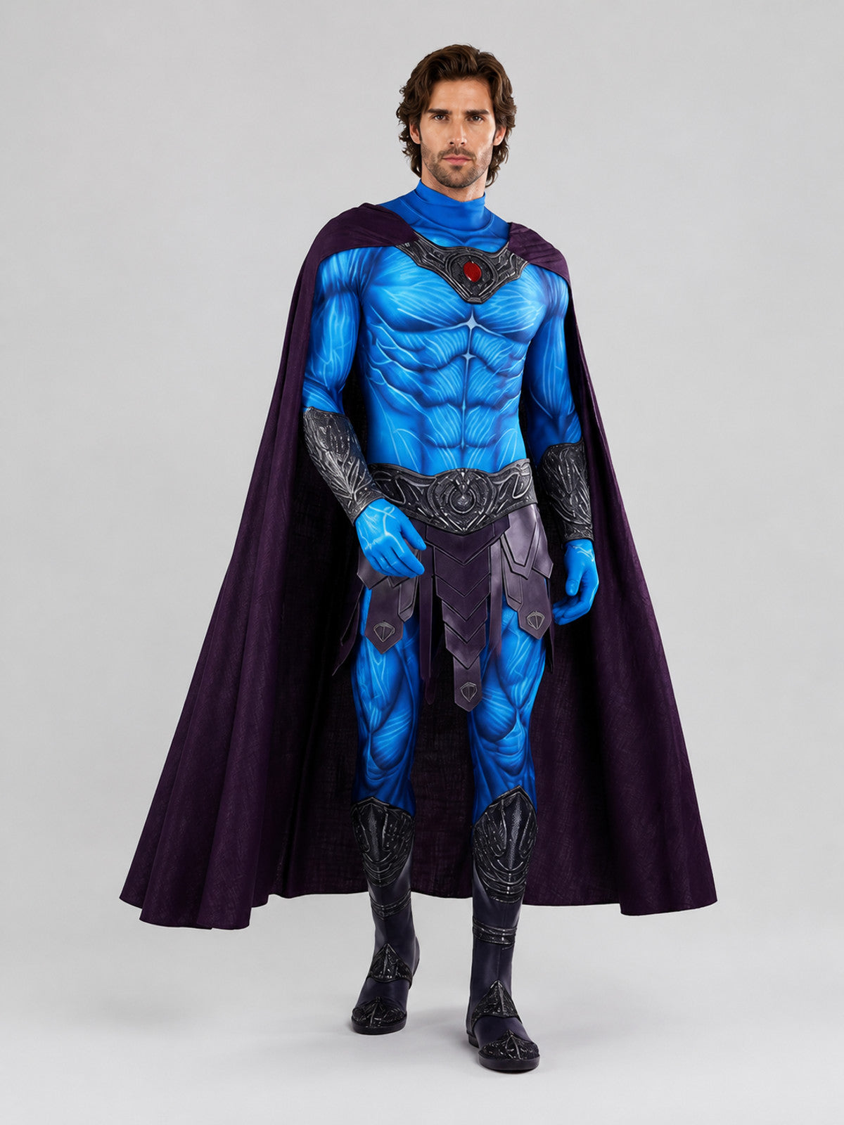 Skeleton King Costume with Cape for Cosplay Costume Capes detail