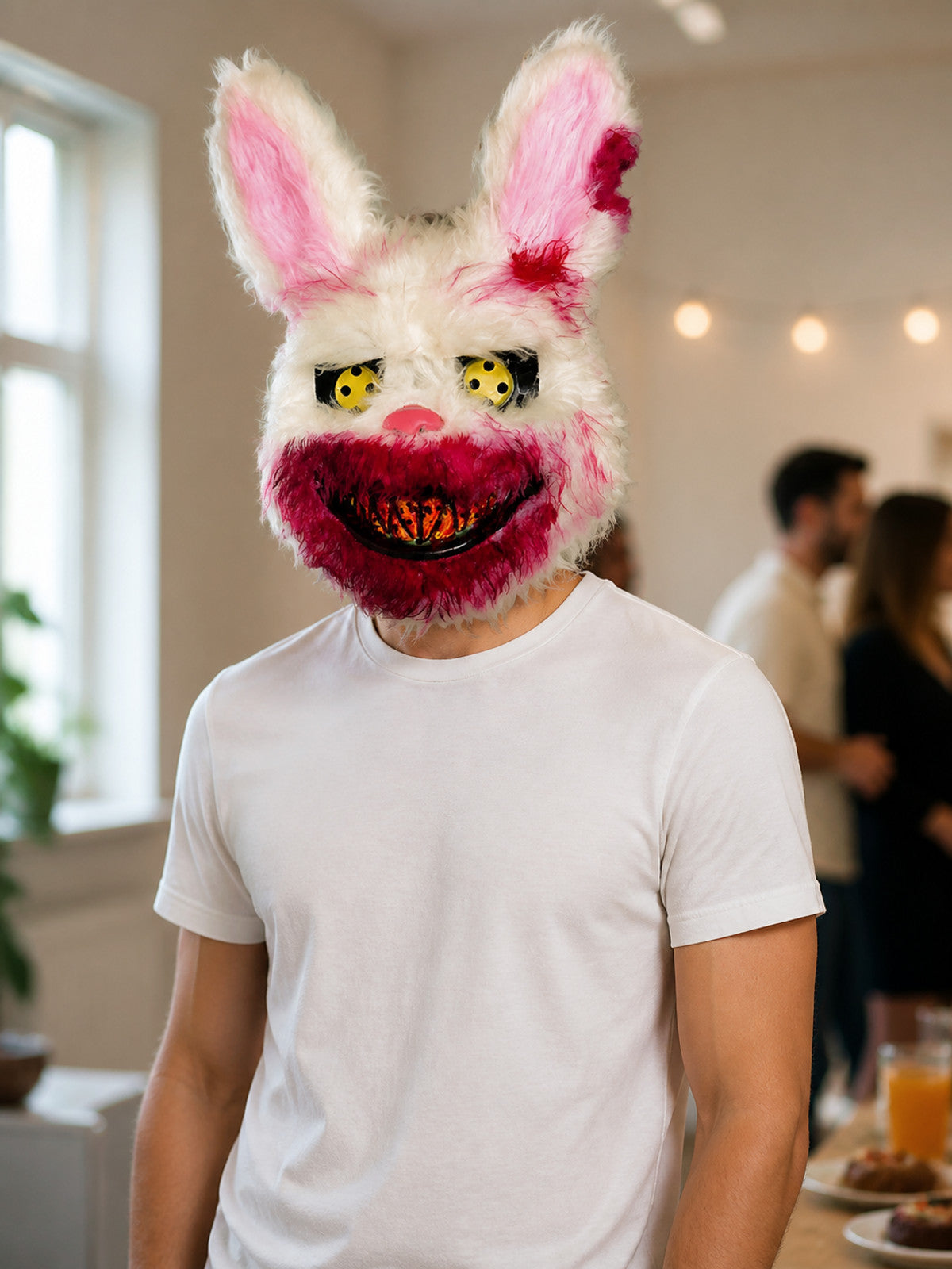 Halloween Bloody Rabbit Carnival Headpiece lifestyle view