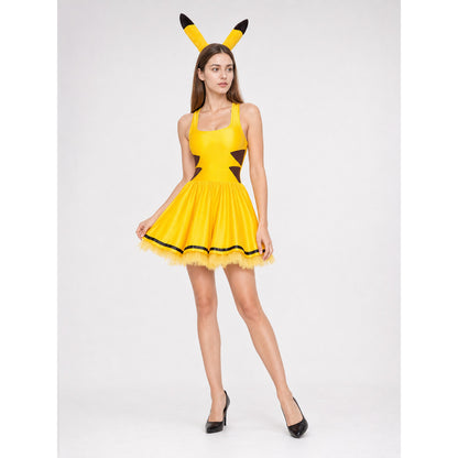 Carnival cosplay dress costume with ears lifestyle