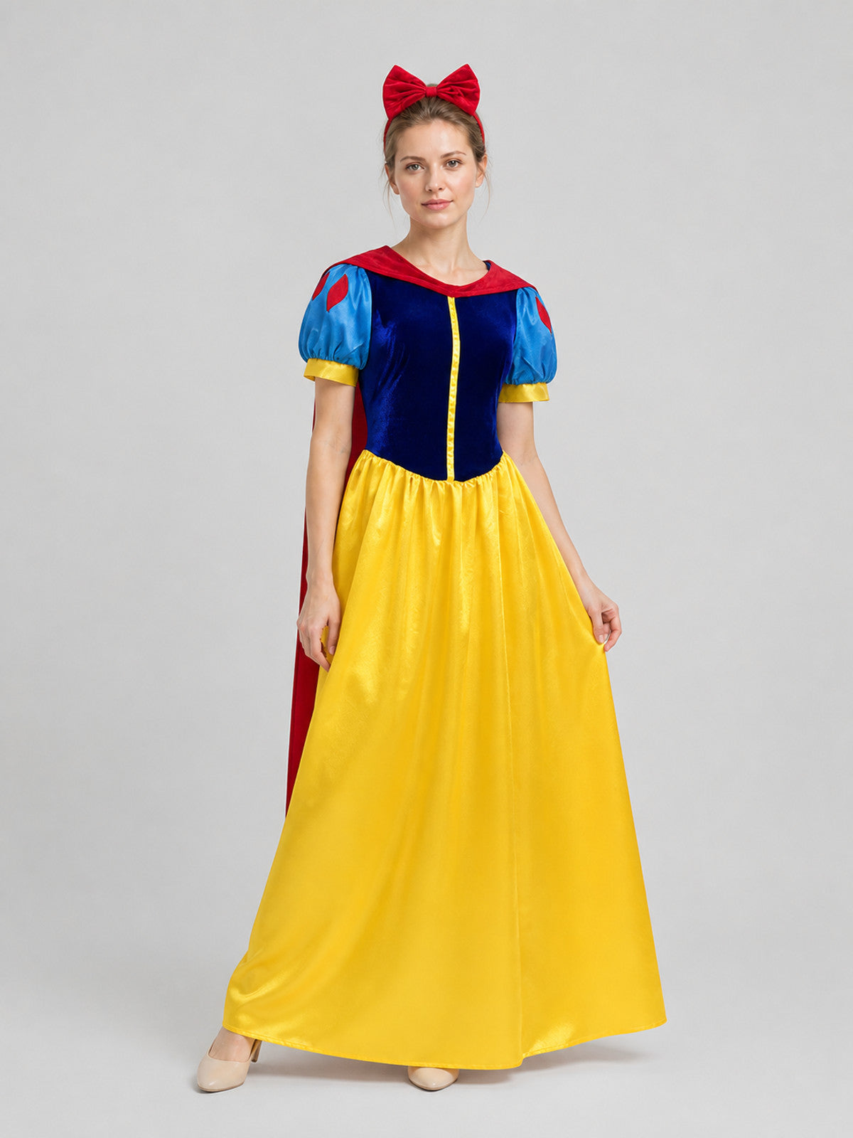 Snow White Cosplay Costume, Dress and Headband Costume Dresses detail