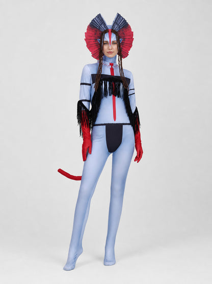 Avatar 3 Cosplay Costume — Jumpsuit with Headpiece
