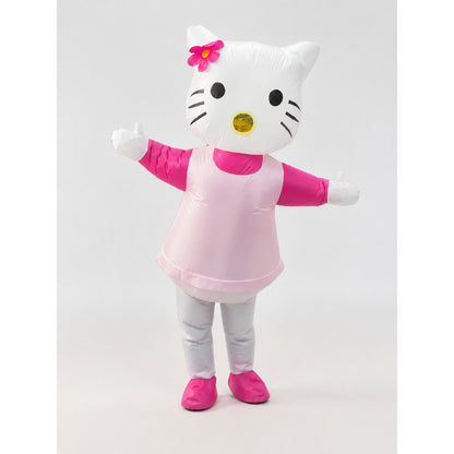 Inflatable Cat Jumpsuit Costume, One Size main product view