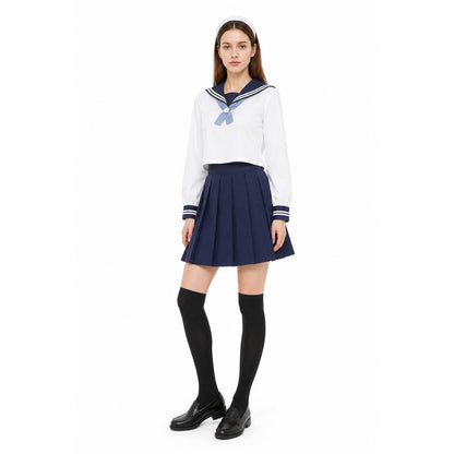 Sailor-style costume with pleated skirt Costumes detail