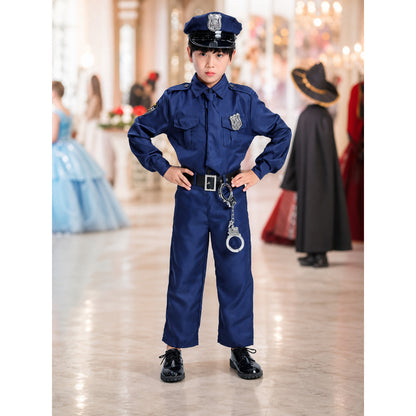Police Costume with Cap and Accessories