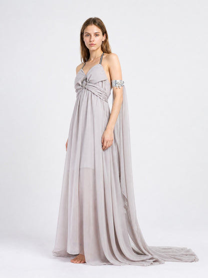 Game of Thrones Daenerys Cosplay Dress with Train