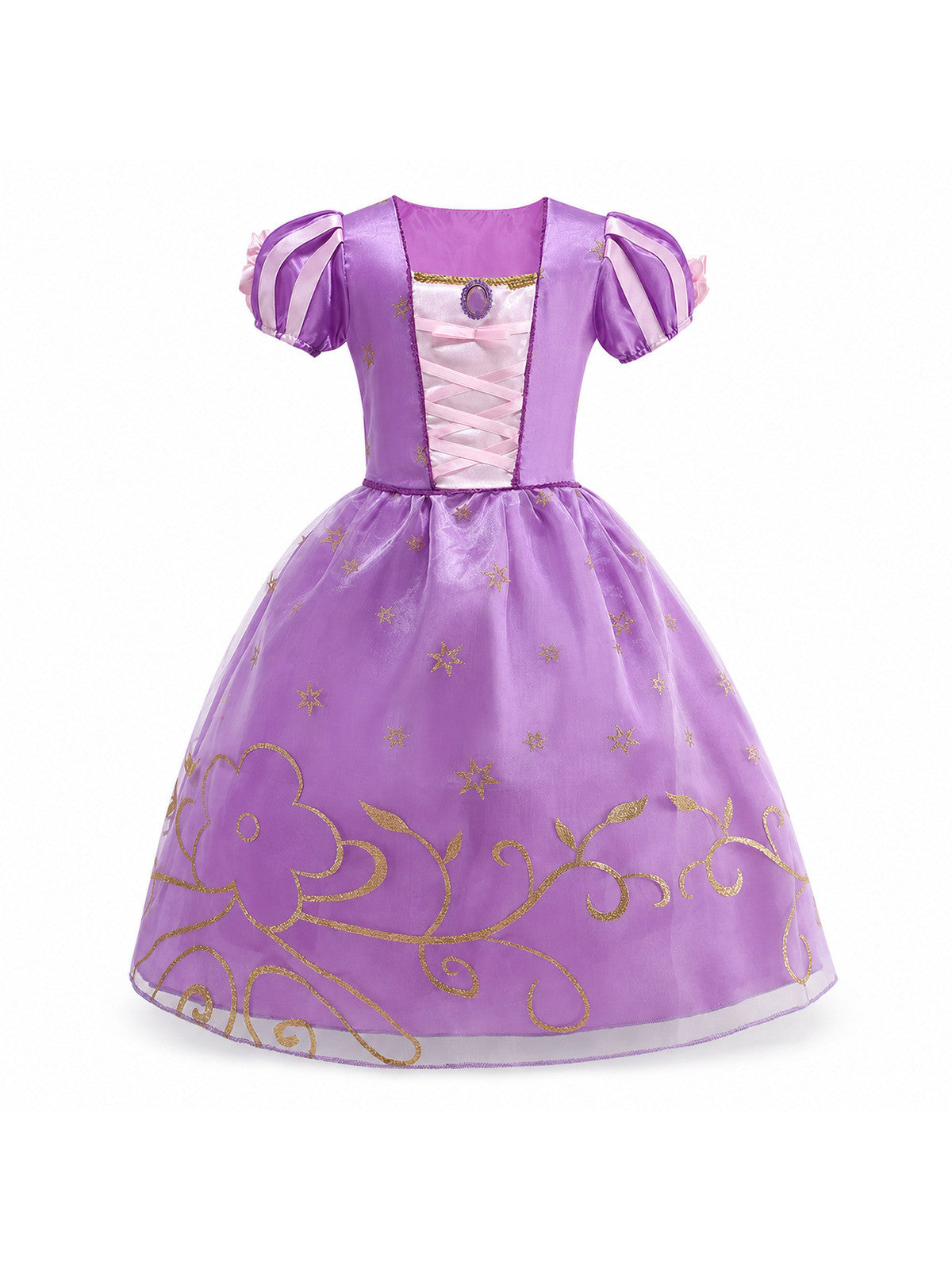2026 Girl Princess Dress Costume Princess Cosplay Halloween Carnival Party