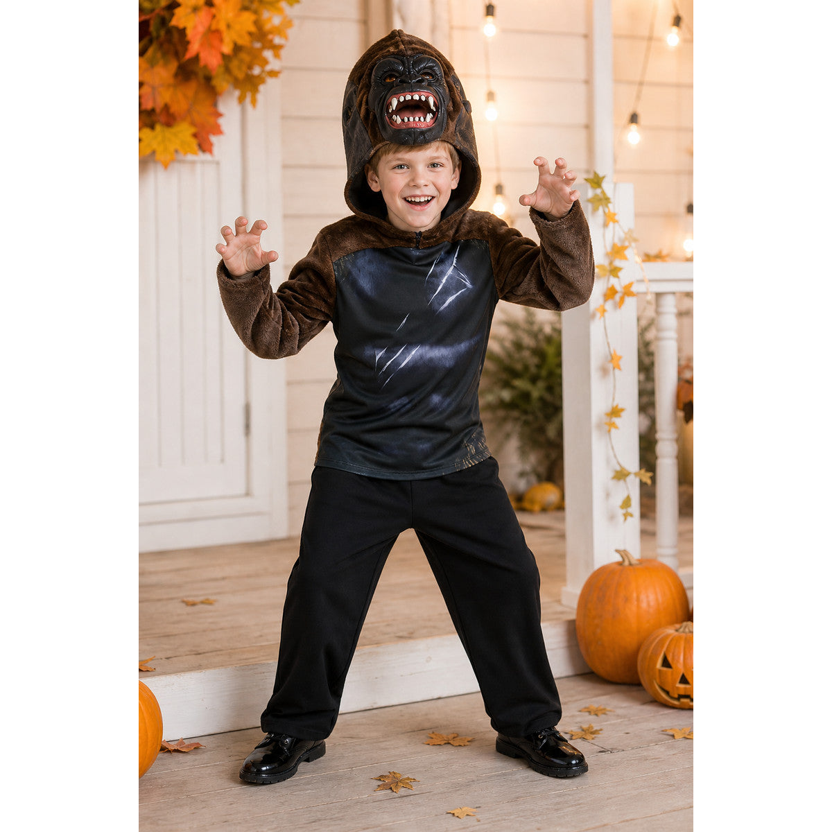 King Kong Gorilla Costume for Cosplay and Halloween lifestyle view