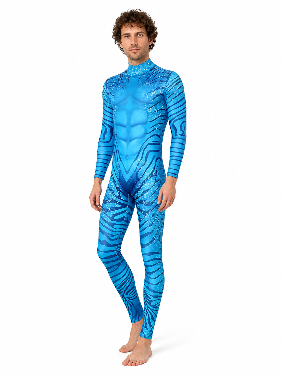 Avatar Alien Jumpsuit, Blue One-Piece product detail