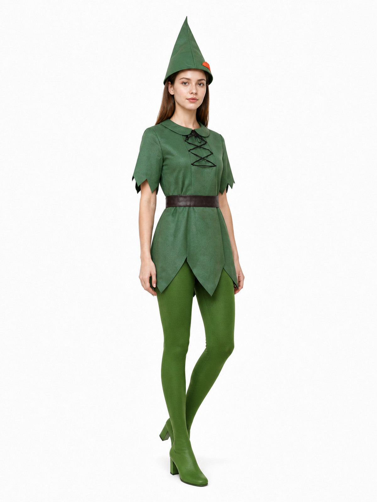 Peter Pan Cosplay Costume with Hat and Pants