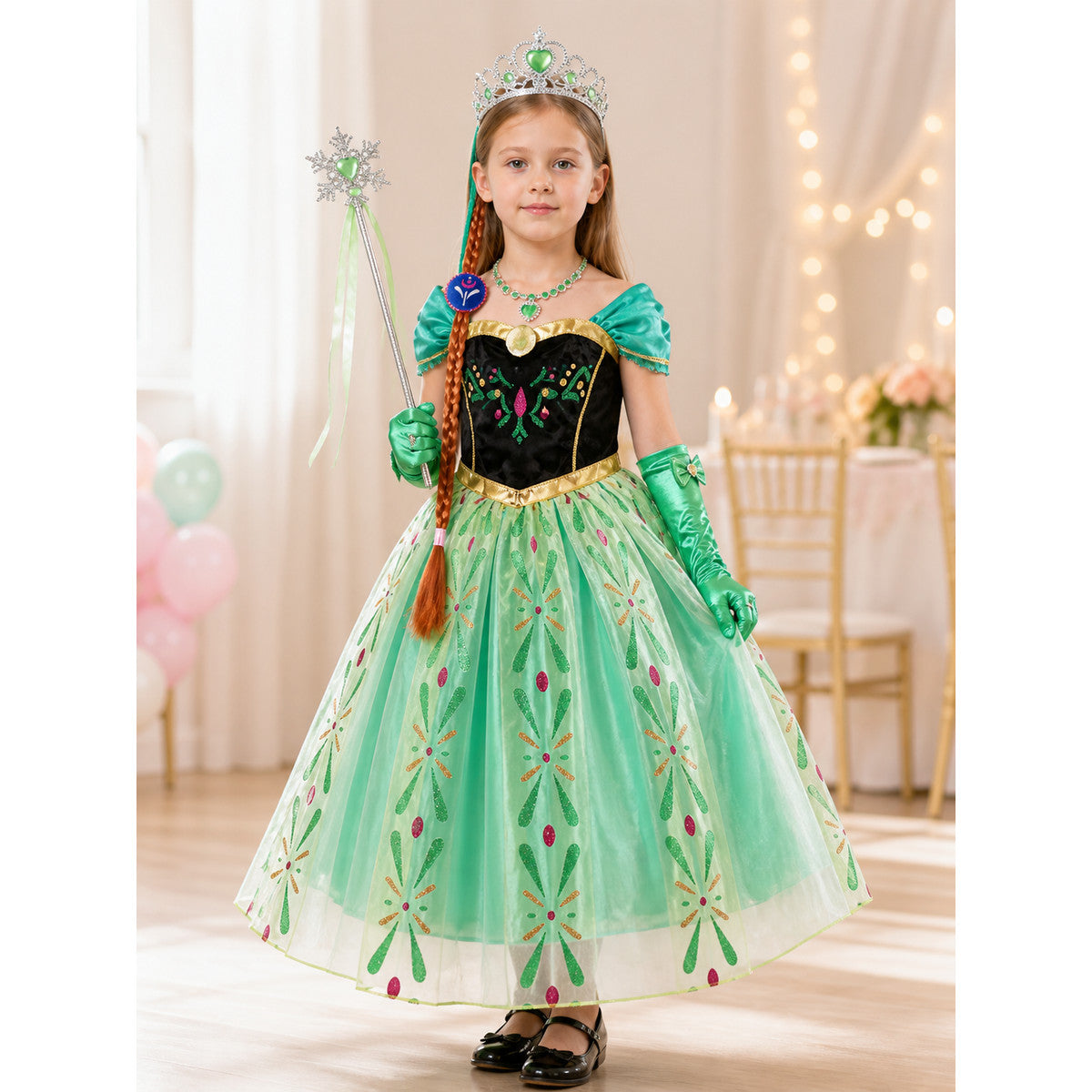 Princess Costume for Halloween and Cosplay lifestyle view