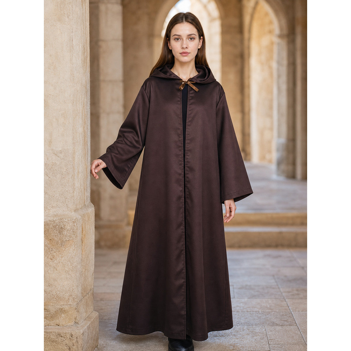 Hooded Jedi Cloak for Cosplay and Halloween lifestyle