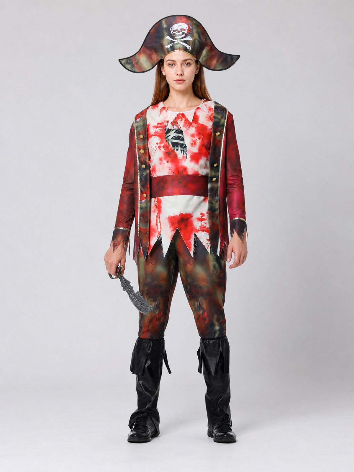 The set is designed in the style of a pirate character and includes a Costumes detail