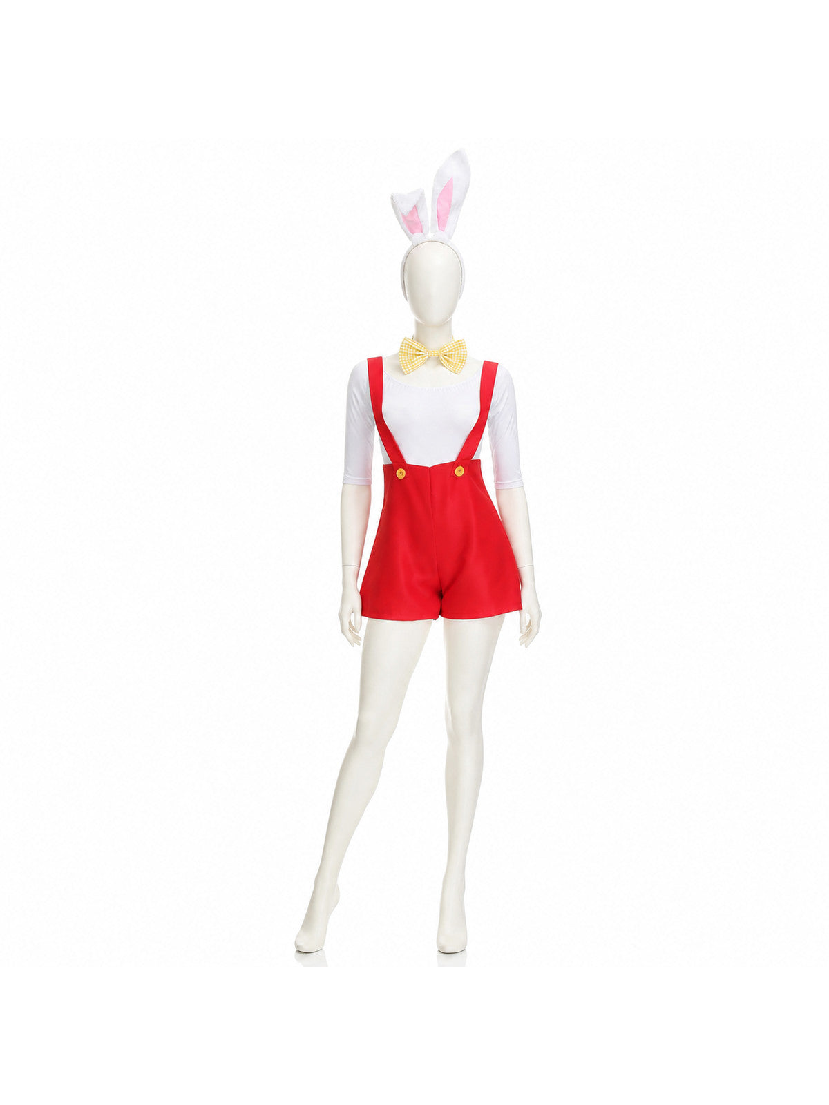 Bunny Cosplay Costume, Red Shorts