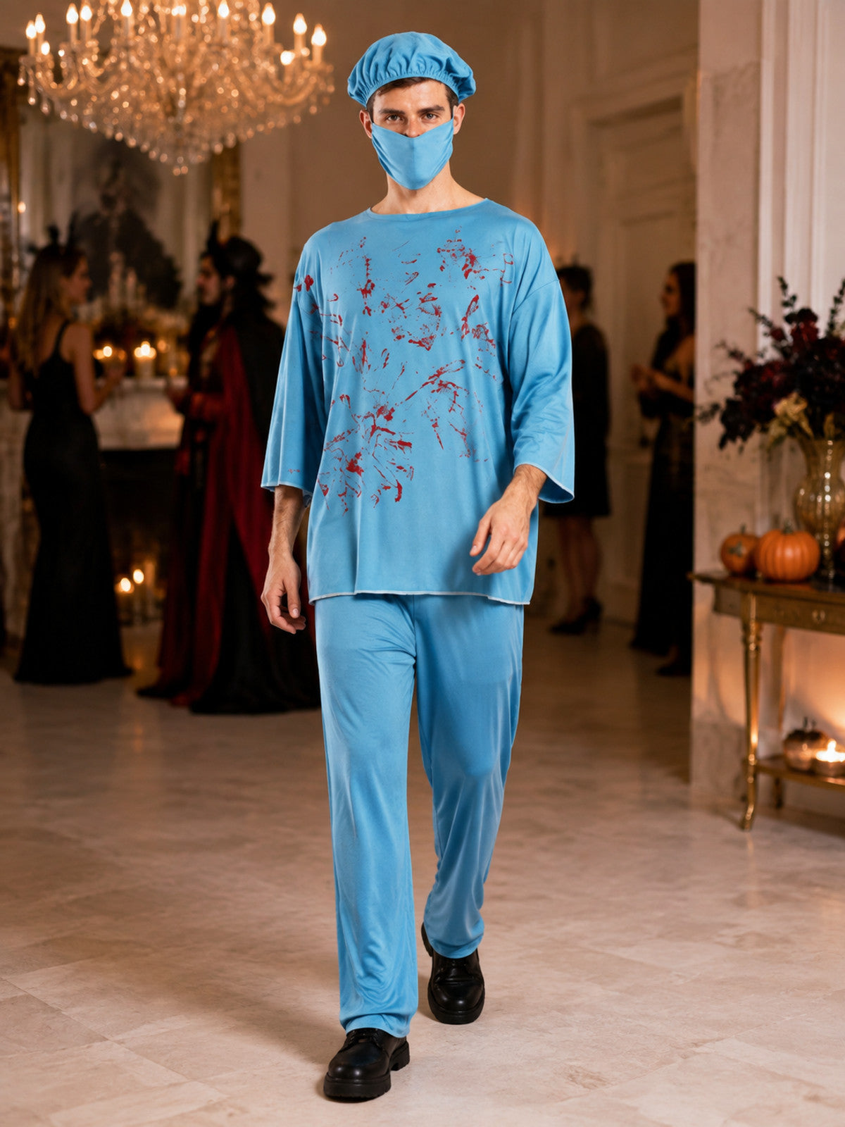 Doctor Costume with Mask and Cap lifestyle view