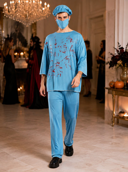 Doctor Costume with Mask and Cap lifestyle view