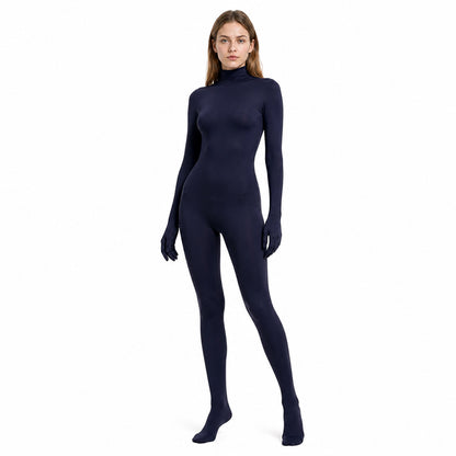 Jumpsuit with Covered Hands and Feet, Dark Blue lifestyle