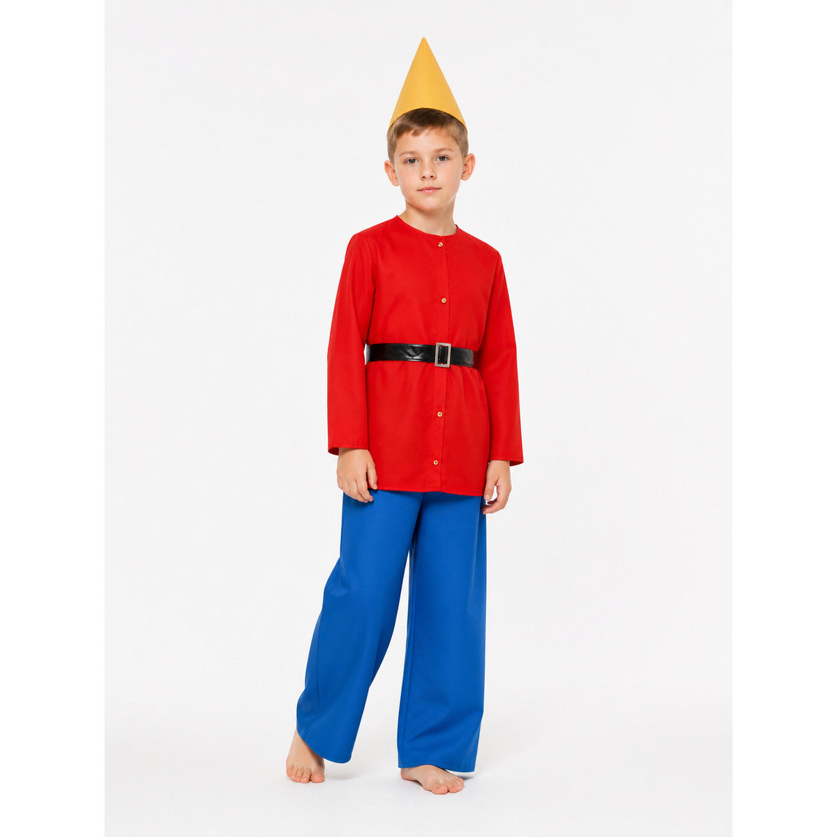 Gnome Costume with Red Jacket and Blue Pants Costumes detail