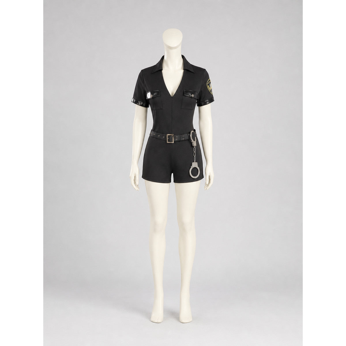 Police Cosplay Costume with Shorts and Cap