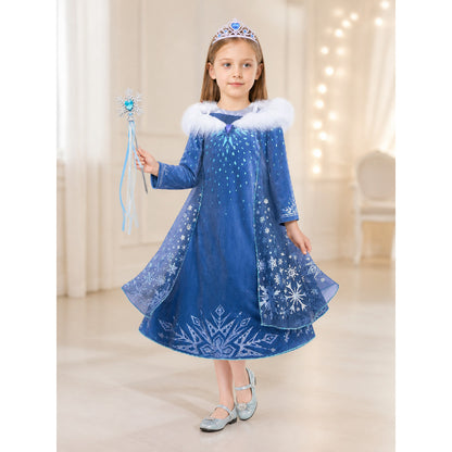 Snow Queen Costume for Halloween and Cosplay