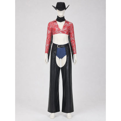 Western-Style Fringe Stage Costume