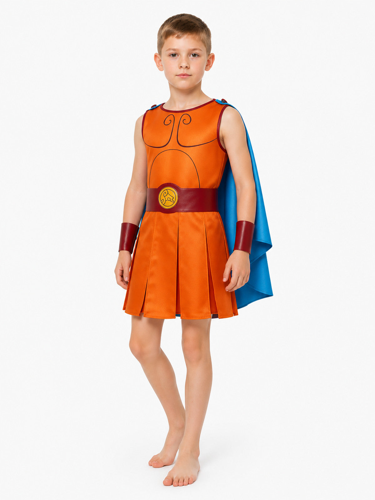 Hercules Cosplay Costume with Cape and Belt Costume Capes detail