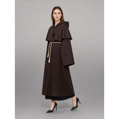 Dark Brown Hooded Carnival Cloak occasion guide