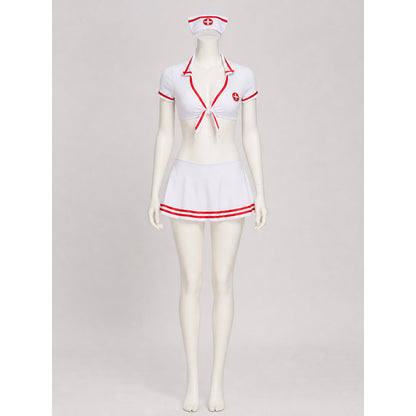 Medical Costume with Red Details, Set